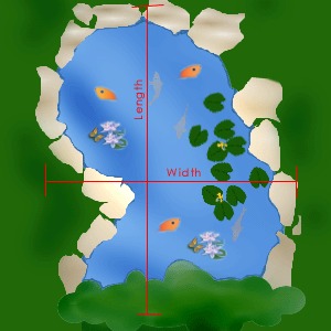 free pond liner calculator